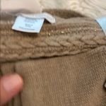 NY &CO Cozy Tan Knit Scarf and Glove Set Photo 2