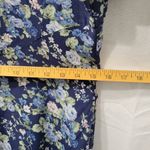 All that jazz Vintage  Floral Blue Dress Size 9 Photo 5
