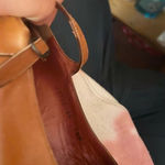 YSL VINTAGE LEATHER MARY JANE HEELS Tan Size 7.5 Photo 5