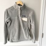 Patagonia Snap T Retool Fleece Gray Pullover Jacket Soft Cozy Outdoor Gorp Small Photo 1