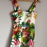 Farm Rio NEW Tropical Fair Linen Mini Dress Photo 2