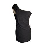 Speechless Chic One Shoulder Black Ruched Party Dress Size Small Photo 1