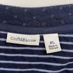 Croft & Barrow  3/4 zip sweatshirt jacket. Size PL. hand warmer pockets. Photo 3