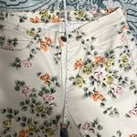 Citizens of Humanity Mandy Floral Print High Waist Retro Slim Roll Up Jeans S 28 Photo 11