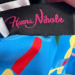 Hanna Nikole tankini floral strappy 18W plus summer vacation cruise resort Blue Photo 3