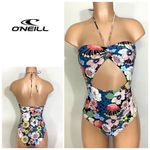 New. O’Neill floral one piece. Small. Retails $99 Blue Size XS Photo 2