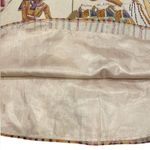 Lucy | Egyptian Print Sequin Skirt Red Photo 3