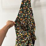 Ganni  Floral Multi Color halter neck Bodysuit Top/size Photo 2