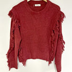 Elan  Fringe Sweater Photo 0