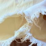 Free People We the‎ Free Bailey Denim Mini Skirt in cream size 31 White Size L Photo 10