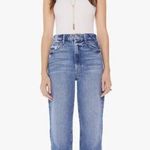MOTHER Denim Awesome Mother High Waist Tunnel Vision Sneak Jeans in Take Me Higher - Sz 32 Photo 0