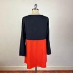 Marc Jacobs Color Block Long Sleeve Shift Dress Photo 4
