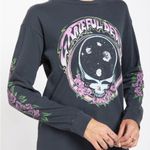 Daydreamer  Space Face GRATEFUL DEAD Vintage Black Long Sleeve Top Size XS Photo 1