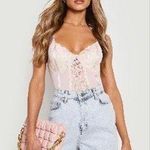 Boohoo Lace Bodysuit Photo 0