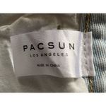 PacSun  High Rise Festival Destroyed Pale Blue  Women’s Shorts 26 Photo 1