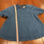 J.Crew denim swing top in Spanish indigo size XXS Blue Photo 9