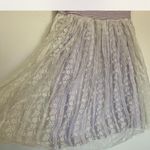 Hem & Thread Striped Lace Dress Purple Photo 1
