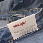 Wrangler NWT  Seamed Flare Boot Cut High Rise Bold Boot Jean  10/30 X 34 Photo 7