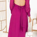 Pink Lily Open Back Dress Photo 3