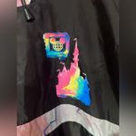 Disney Walt World Water Color Art Castle Rain Jacket Windbreaker Unisex Size XXL Photo 2