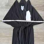 MISA Los Angeles NEW  Domino Draped Mini Dress in Black XS Photo 13