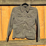 Style & Co Olive y2k cargo jacket size small‎ Photo 0