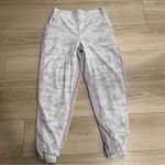 Athleta  Brooklyn Camo Jogger Light Purple Lavender Pull On Stripe Size 6 Photo 2