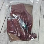 Diba Blake Suede Bootie Burgundy Lace Up Wedge Ankle Boots Women Size 8.5 Red Photo 12