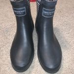 London Fog Rain Boots Black Size 7 Photo 0