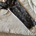 Talbots Whimsigoth Dark Academia Printed Silk Wool High Rise Tapered Trousers 14 Photo 5