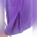 Cassidy made in France purple wool skirt size 2‎ Photo 3