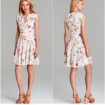 Rebecca Taylor Poppy Print Silk Godet Dress Photo 1