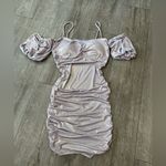 BOUTIQUE metallic light pink mini dress ✨ Silver Size M Photo 6