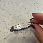ALEX AND ANI  Beaded Blue and Gold Bracelet Photo 2