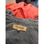 Madewell  Denim Womens Button Blouse Top Small S Photo 3