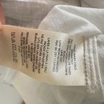 Anthropologie Simona Top Womens XS White Pink Embroidered Floral Puffy Sleeve Photo 10