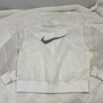 Nike NWT Sportswear Woven Varsity Bomber Jacket DV7972-100 Women's Size Medium Photo 3