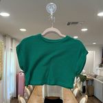 SheIn Green Knit Top Photo 0