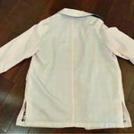 Liz Claiborne women’s light pink trench coat size L Photo 5