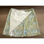 Rip Skirt Green Blue Print A Photo 3
