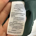 Madewell  Dot Smocked Shoulder Dress in Polka Dot Smoky Spruce size 10 Photo 5