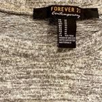 Forever 21 || Grey/black heather short top with bell split long sleeves Photo 9