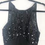 Cache Vintage Maxi Dress Womens Small Empire Sequin Formal Wedding Guest Party Photo 2