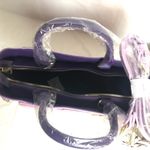 Disney Little Mermaid Ariel, Flounder, Sebastian Floral Handbag/Crossbody - NWT Photo 5