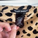Hilary Radley  Leopard Print Midi Skirt Women's Size L Tan Black Polyester NWT Photo 6