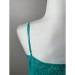 Vintage Tag 1080 Lace Y2K Babydoll Tank Top XL Green Romantic Fairy Coquette USA Photo 3