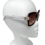 Bally Oversized Square Butterfly Sunglasses Bordeaux Red with case BY0020H Photo 8