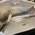 Coach  Minetta Crossbody Chalk Ivory White w Gold Excellent Condition F34663 Photo 6