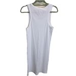 For Days Women’s White Weekender Tank Midi Dress Size Large Organic Cotton Photo 6