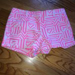 J.Crew  neon hot pink tiki shorts size 0 Photo 5